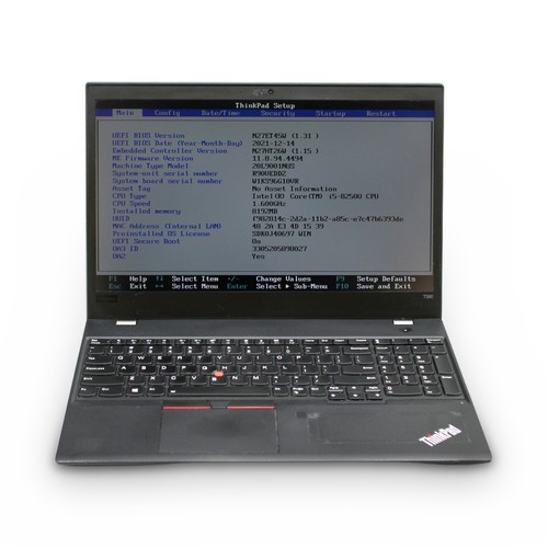 Lenovo thinkpad t580 6in - lenovo, 15.6in